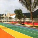 南京江宁运动球场塑胶地坪专业的翻新