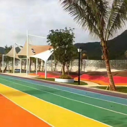 南京江宁运动球场塑胶地坪的翻新