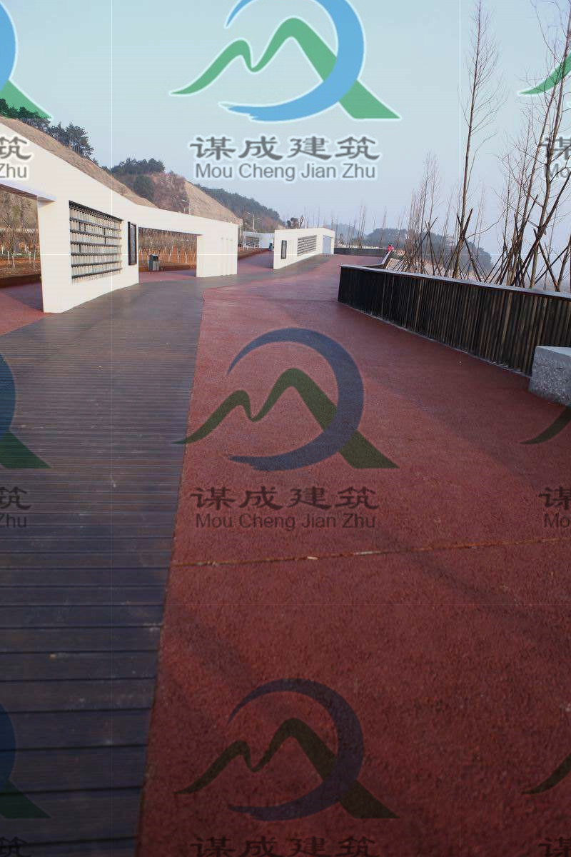 致电：南京市彩色透水地坪--