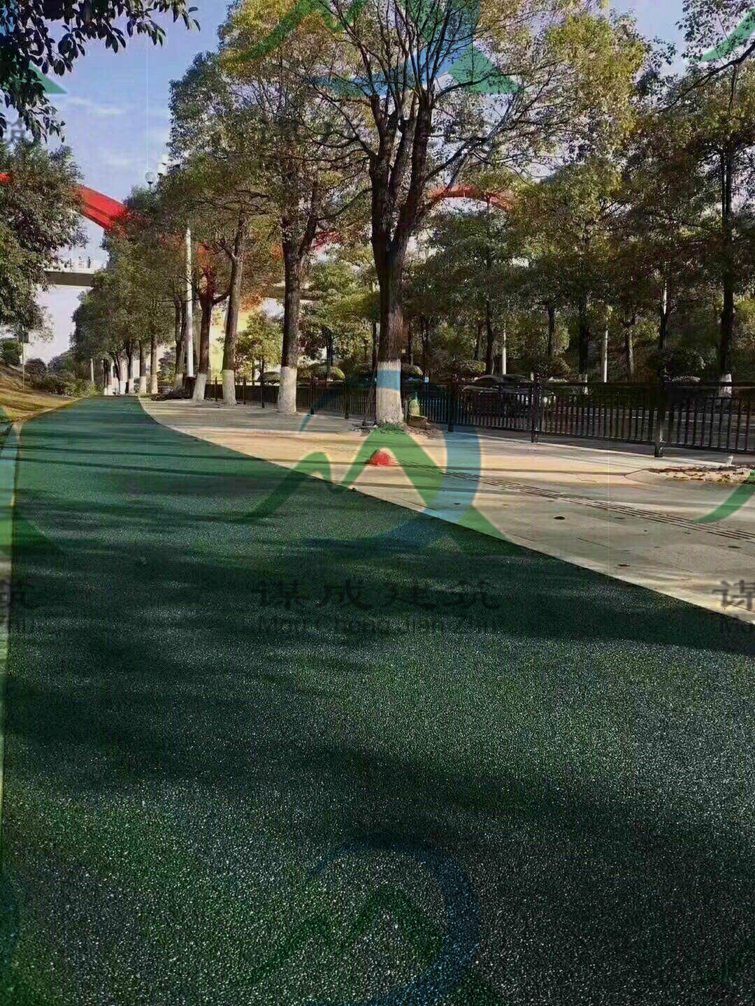 推出：南京六合区彩色混凝土道路--如何做