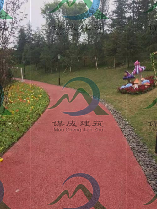 选择：泰州彩色混凝土道路--服务