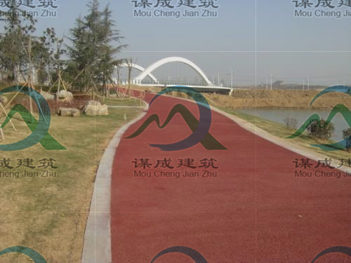 介绍：南京市政彩色混凝土道路--施工工艺