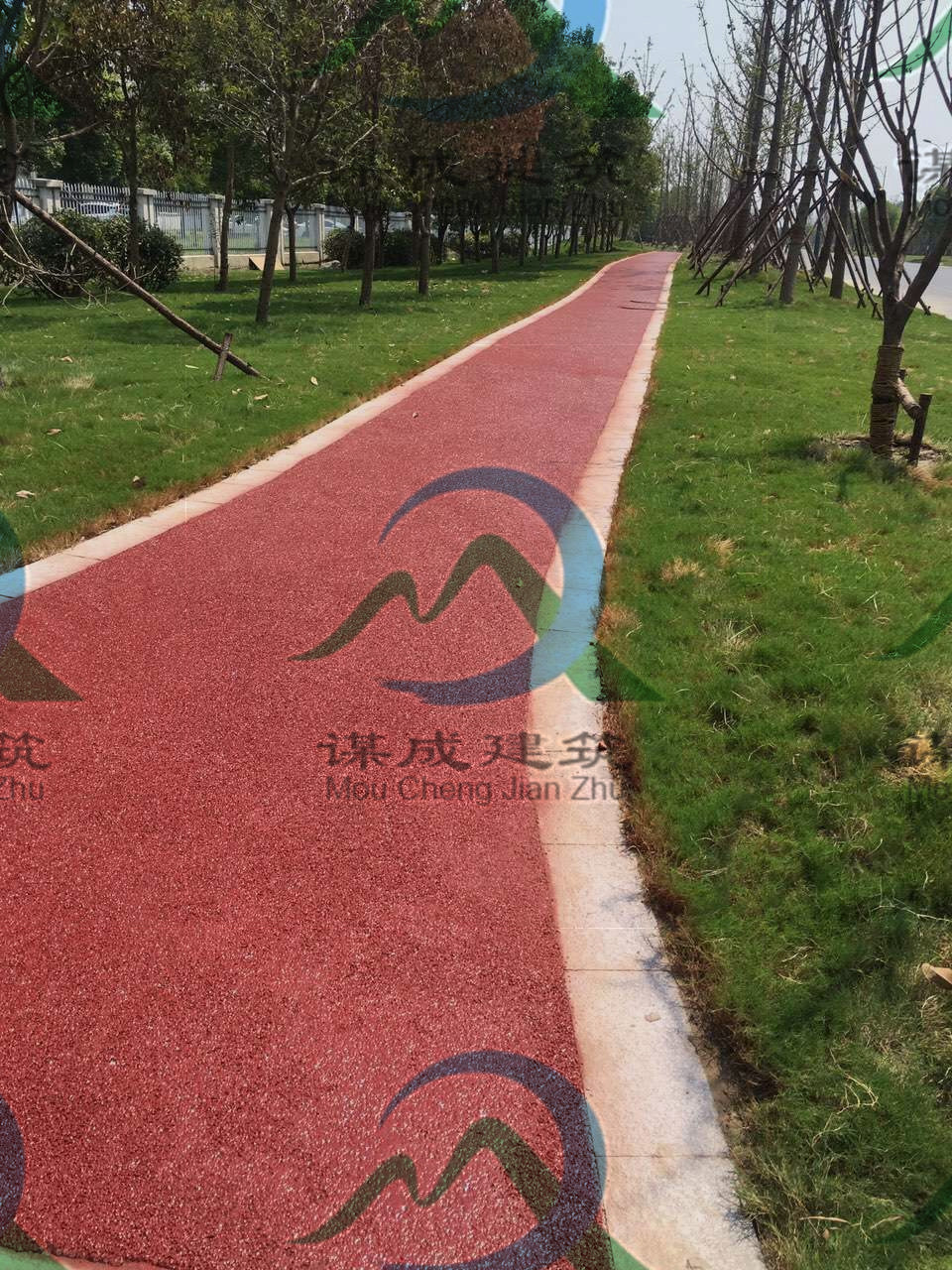 宣布：南京秦淮区彩色混凝土道路--厂家