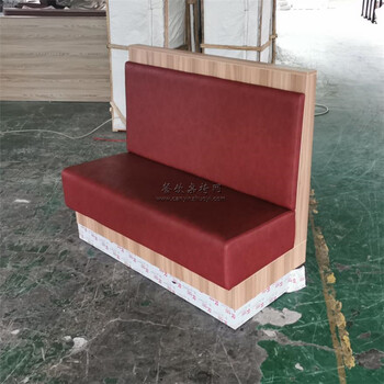 臺(tái)江縣雞排小吃店家具定制韓式烤肉餐廳卡座沙發(fā)
