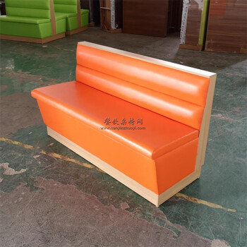 望謨縣披薩店家具定制休閑小吃吧卡座沙發(fā)