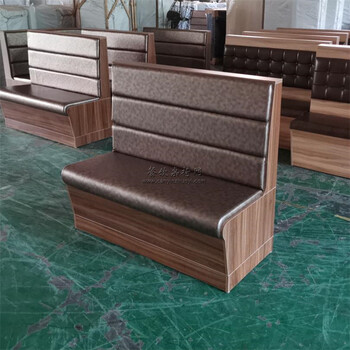 新昌縣火鍋店卡座沙發(fā)定做石鍋魚店家具