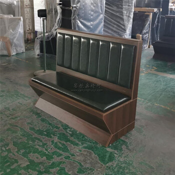 吉州區(qū)仿古風板式卡座沙發(fā)定制麻辣火鍋店家具