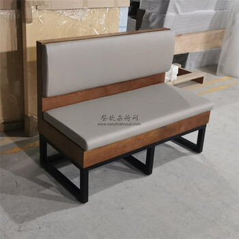 保德縣美食店卡座沙發(fā)定做牛排店家具價