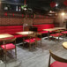 务川县自选快餐厅家具定做靠墙沙发卡座桌子椅子案例