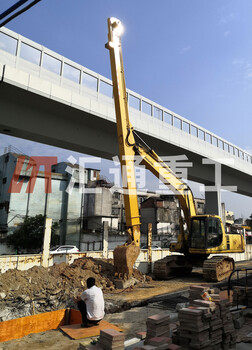 水路兩用兩段伸縮臂、三段伸縮臂、河堤清淤挖掘機(jī)伸縮臂改裝