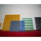 聚氨酯网格板彩色方格网防火格子板
