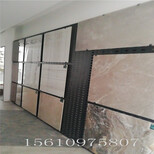 迅鹰陶瓷展架冲孔板，地砖网孔板，杭州瓷砖展示架带挂钩图片3