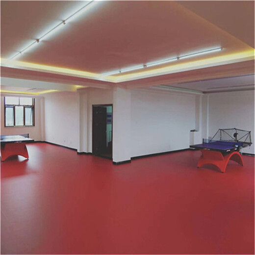 乒乓球地板厂家,pvc运动塑胶地板