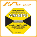 75G防震标签shockwatch橙色震动指示标签防震显示标签图片3