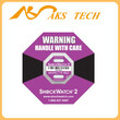 进口防震标签shockwatch2二代37G运输防冲击警示标签