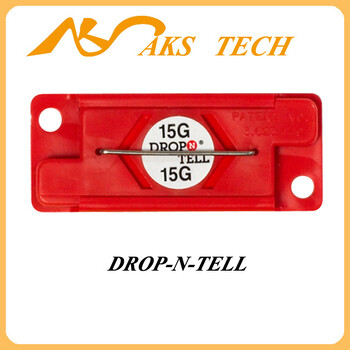 防冲击运输标签drop-n-tell15G防震标志，进口震动标贴