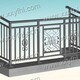 巴音郭楞锦银丰阳台栏杆室内铁艺栏杆施工产品图
