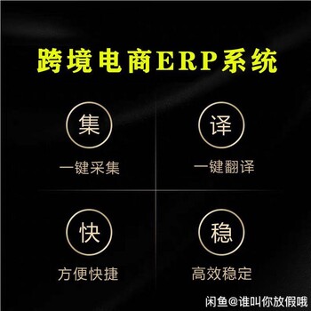 亞馬遜跟賣技巧跨境無(wú)貨源自發(fā)貨erp軟件貼牌代理