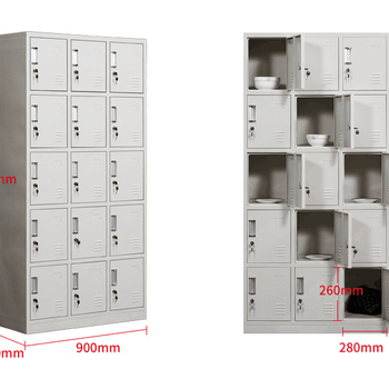 全新四门更衣柜六门更衣柜员工更衣柜合肥送货上门安装
