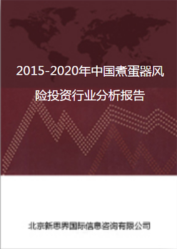 2018-2022年中国煮蛋器风险投资行业分析报告