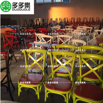 个性定制时尚休闲主题金属餐椅深圳多多乐家具