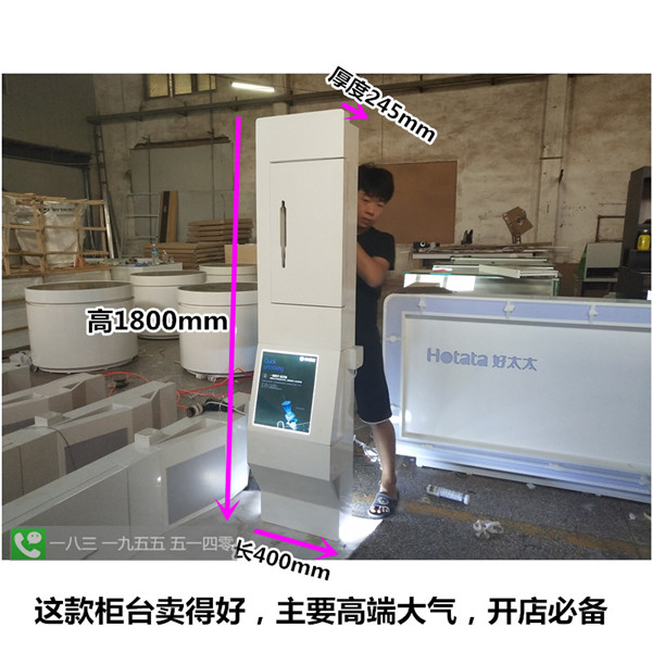 重庆万盛鹿客罗曼斯铁狮东尼智能门锁柜原版图片