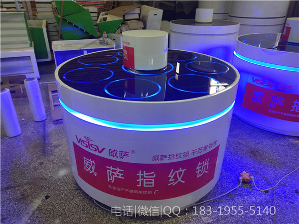 上海上海周边安居邦金指码科技产品烤漆展示柜电竞鳄
