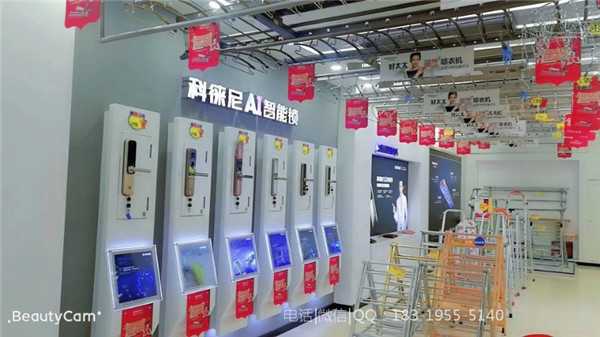 北京顺义王力智能锁展示柜WTZ智能锁展示柜厂家价格
