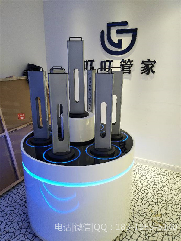 天津汉沽电子锁展示柜圆形中岛展示台长方形