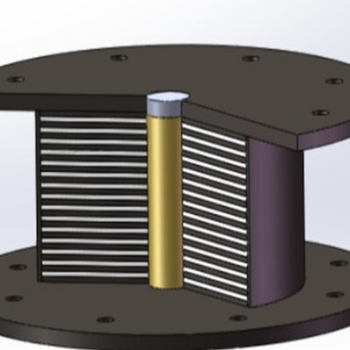 河北橡胶支座生产基地HDR高阻尼隔震橡胶支座出厂价格供应
