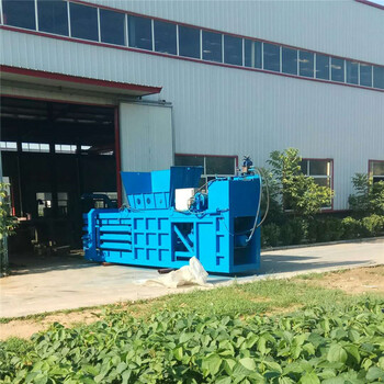 皮革邊角料壓縮機(jī)廠家廢舊紙箱液壓打包機(jī)