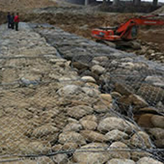 石笼挡墙防止水土流失结构应用图片3