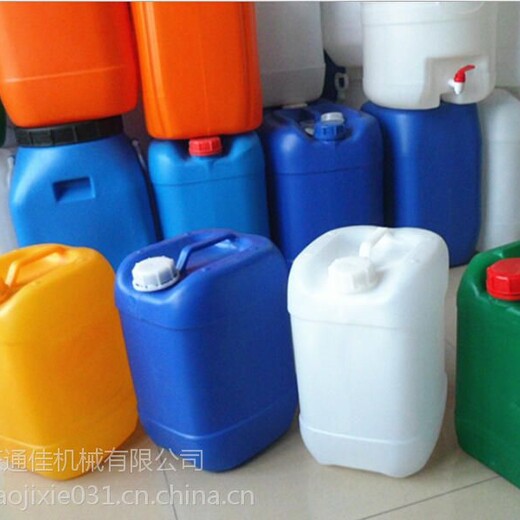 涂料桶加工设备全自动中空吹塑机价格蓝桶涂料桶设备