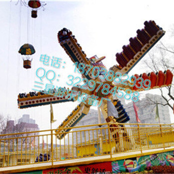 大型公园游乐场设备极速风车游乐设备维护技巧