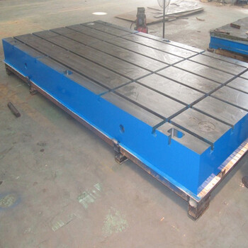 钳工铸铁平台T型槽装配划/焊接工作台测量平板基础装配平台