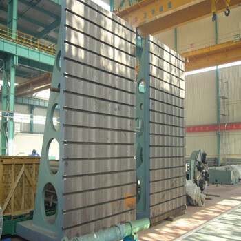 大型铸铁弯板t型槽机床定位弯板工作台T型槽弯板曲铮