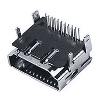 四脚插件HDMI连接器HDMI-019A图片2