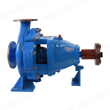 上海水泵厂销售,IH125-100-315B型不锈钢单级单吸离心泵,长沙三昌单级泵厂家