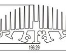 兴发铝业厂家直销电子散热器铝型材图片