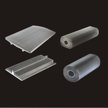 兴发铝业：工业铝型材之扁宽型、圆形，太阳花散热器型材