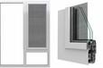 兴发铝业：建筑铝型材之创高金刚网隔热内开窗纱窗