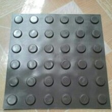 上海北徽厂家供应橡胶防滑片盲道片盲道砖