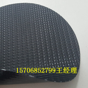 0.55mm阻燃抗靜電風筒用黑色PVC涂層夾網布