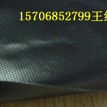 阻燃耐高温、黑色PVC涂层布、柔性风琴机床防护罩、机器防尘罩面料