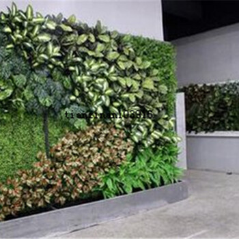 定做仿真植物墙北京植物墙厂家