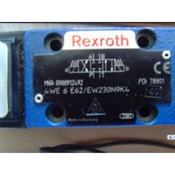 力士乐REXROTH原装电磁阀厂家4WE10J5X/EW230N9K4