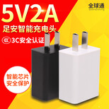 5V2A大米手机电源适配器FCC认证美规六级能效足10W充电器图片0