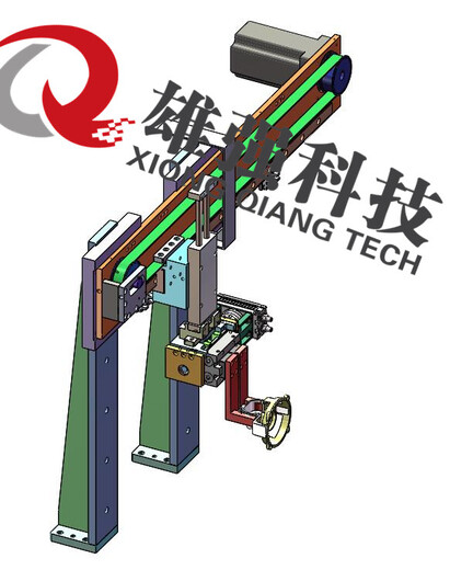 合肥雄强汽车前后盖门铰链耐久试验台概述/三个工位