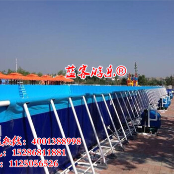 河北省厂家直供小型支架游泳池
