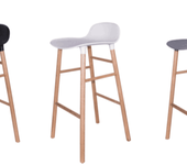 重庆东瑞酒吧椅吧台椅高脚凳北欧式铁艺实木现代简约子家用创意桌靠背吧凳